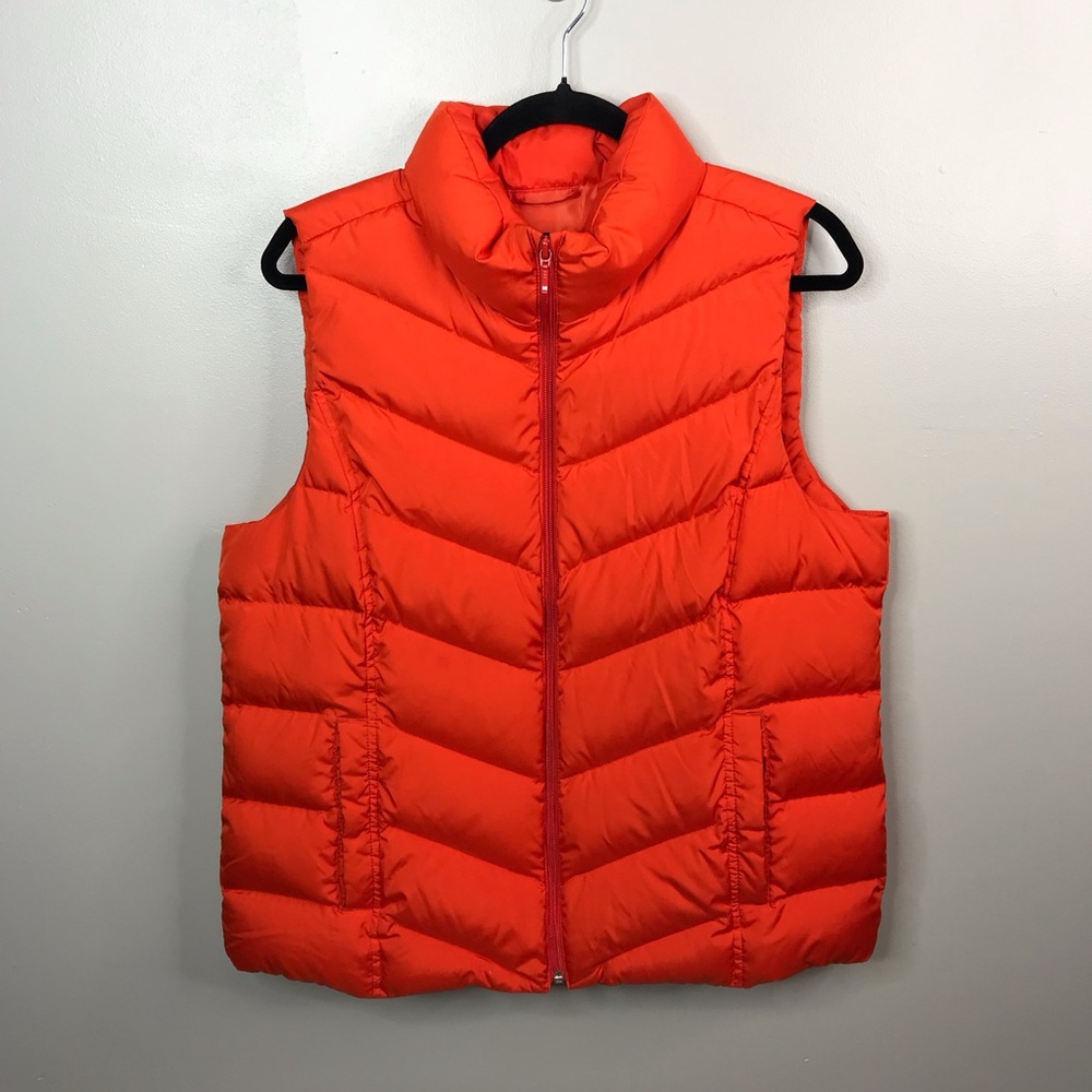 Lands’ End Puffer Vest Women’s Sz Large